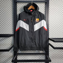 Jaqueta Corta Vento Barcelona 23/24 - Preto - FUT REAL