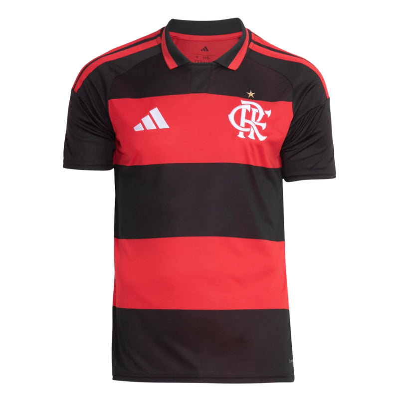 CAMISA DO FLAMENGO 26/27 VERMELHO E PRETO